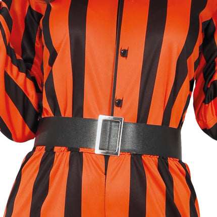 Combinaison d'Halloween Dames Arlequin Prisonnier