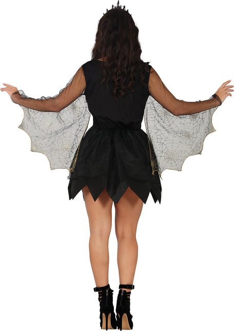 Robe d'Halloween Dames Toiles d'araignée et araignée