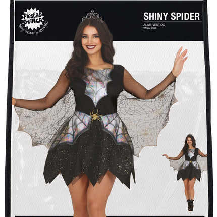 Robe d'Halloween Dames Toiles d'araignée et araignée