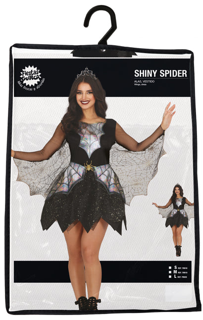 Robe d'Halloween Dames Toiles d'araignée et araignée