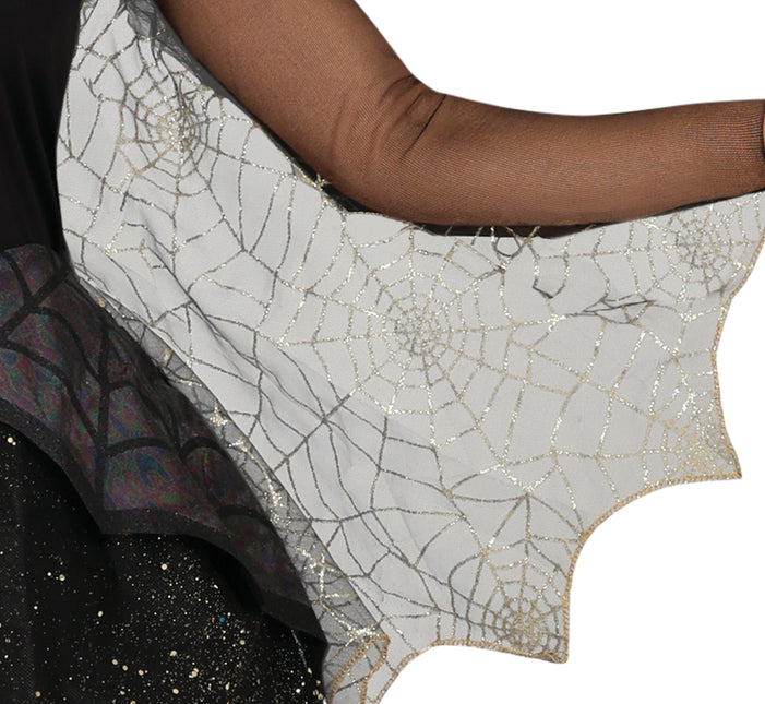 Robe d'Halloween Dames Toiles d'araignée et araignée