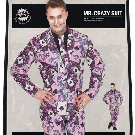 Costume d'Halloween Homme Mr. Crazy