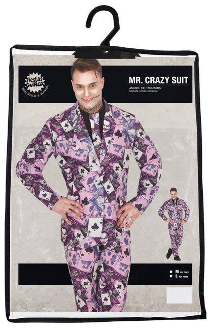 Costume d'Halloween Homme Mr. Crazy