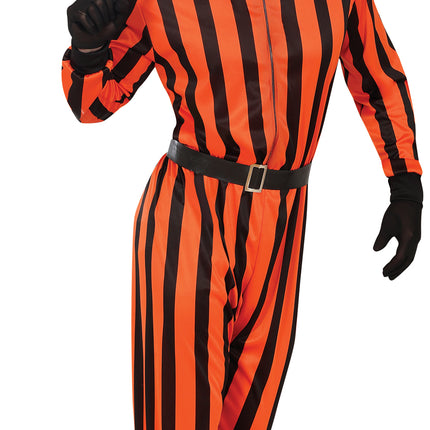 Combinaison d'Halloween Homme Arlequin Prisonnier