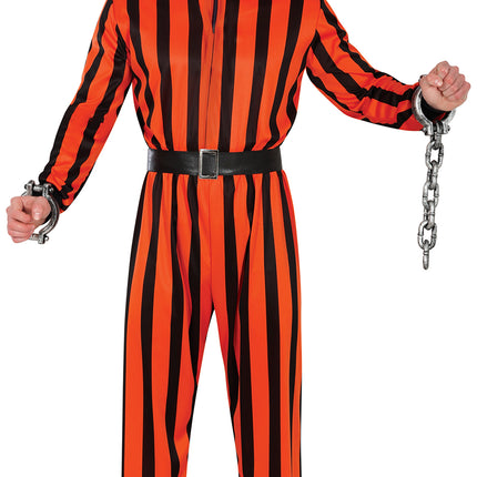 Combinaison d'Halloween Homme Arlequin Prisonnier