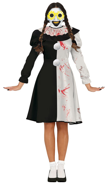 Robe d'Halloween Dames Horrible Clown