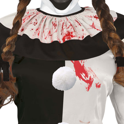 Robe d'Halloween Dames Horrible Clown