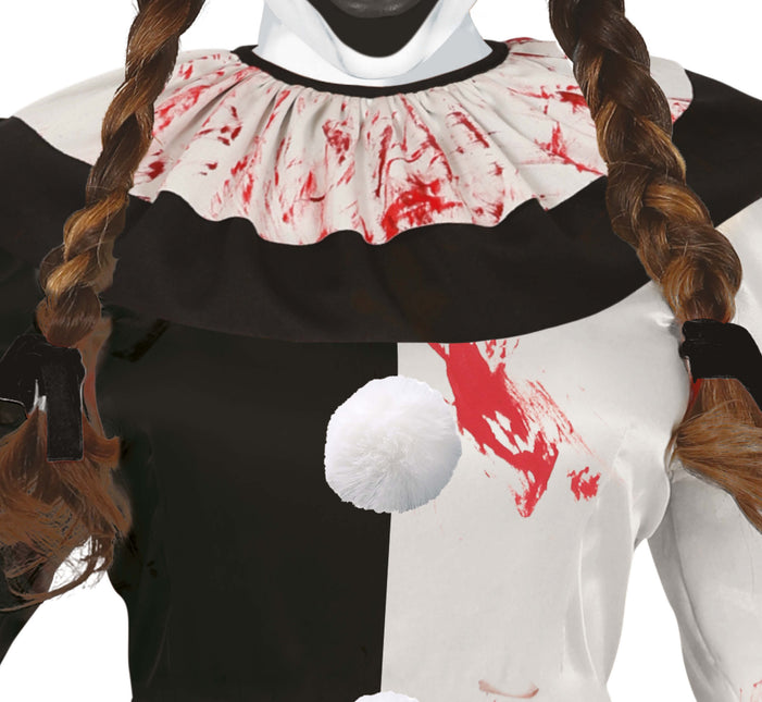 Robe d'Halloween Dames Horrible Clown