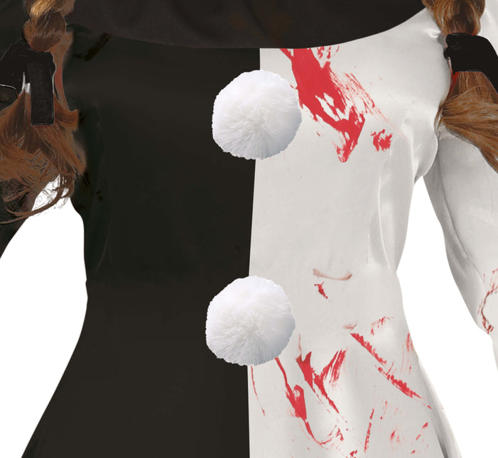 Robe d'Halloween Dames Horrible Clown