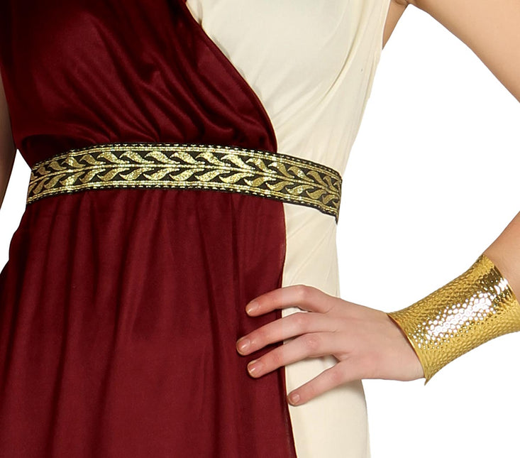 Robe romaine Rouge Dames