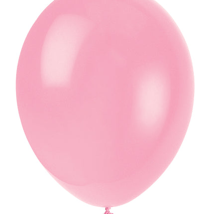 12" Ballons de baudruche en latex de qualité supérieure, 10 pièces - rose chair