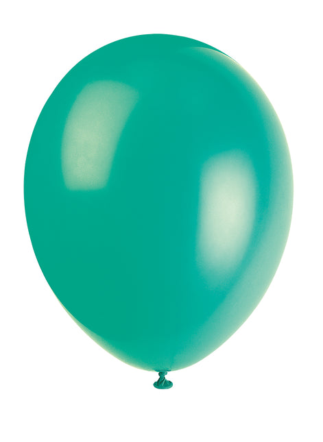 12" Ballons de baudruche en latex de qualité supérieure, 10 pièces - Vert fougère