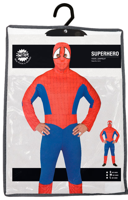 Costume Spiderman Rouge Bleu Homme