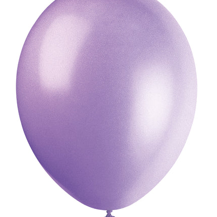 Ballons lilas brillant 30cm 10pcs