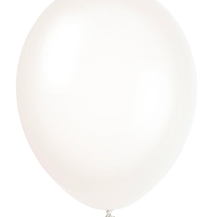 12" Ballons en latex de qualité supérieure, 10ct - Transparent