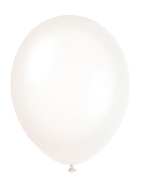 12" Ballons en latex de qualité supérieure, 10ct - Transparent