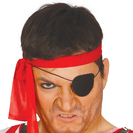 Costume de pirate Rouge Blanc Hommes