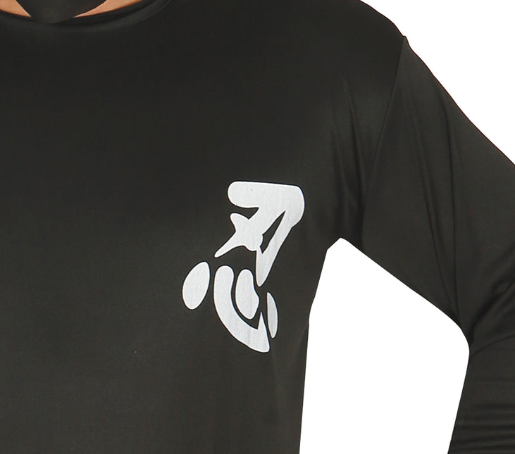 Costume de Ninja Homme Noir L