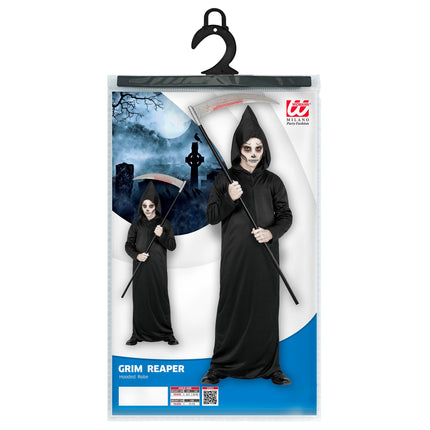 Costume d'Halloween Noir Enfant Faucheuse