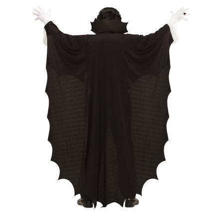 Cape de vampire noire 1,50 m