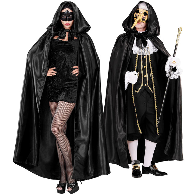 Cape d'Halloween Noire 1.52m