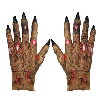 Gants d'Halloween Zombie