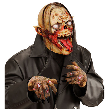 Gants d'Halloween Zombie