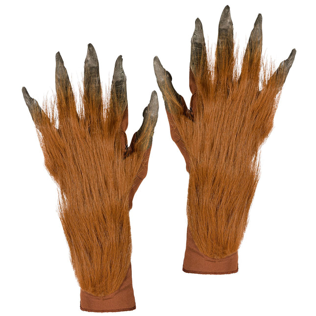 GANTS LOUP-GAROU AVEC FOURRURE