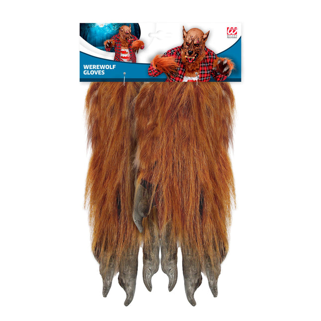 GANTS LOUP-GAROU AVEC FOURRURE
