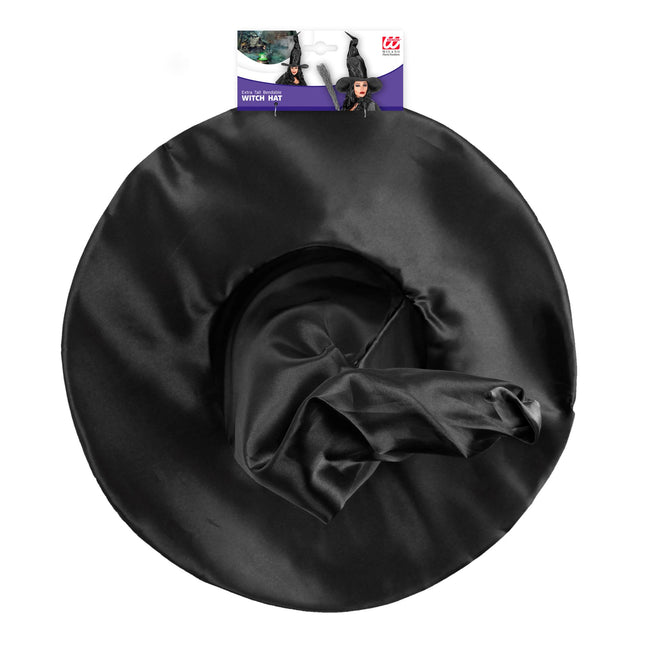 Chapeau de sorcière noire pliable