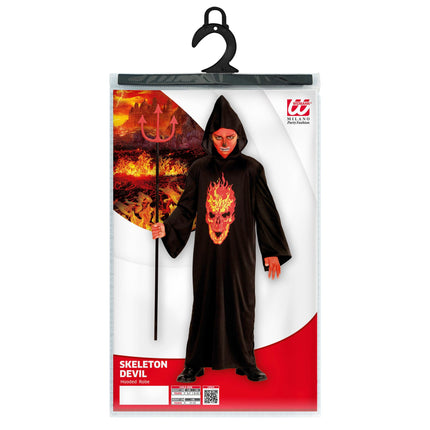 Costume d'Halloween Enfant Squelette Diable