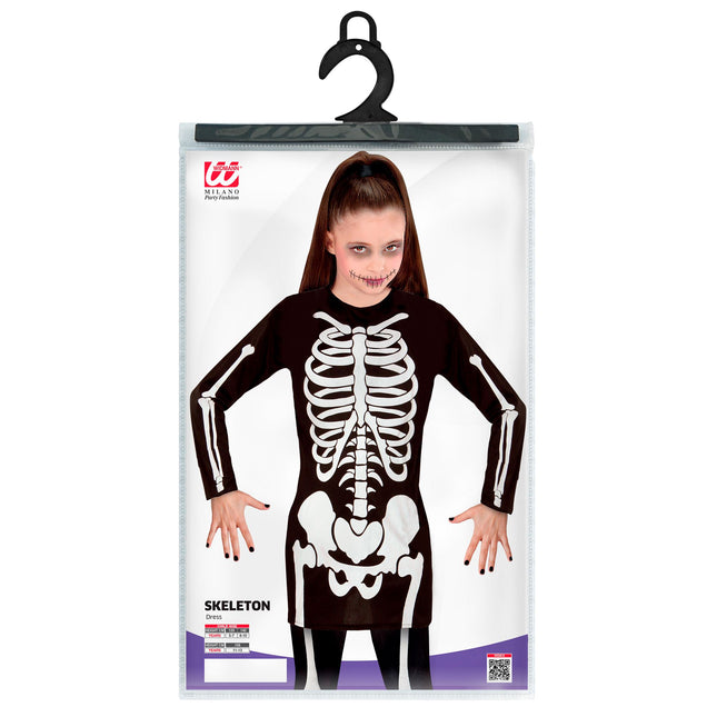 Combinaison d'Halloween Fille Squelette