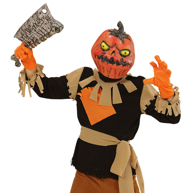 Masque de citrouille enfant