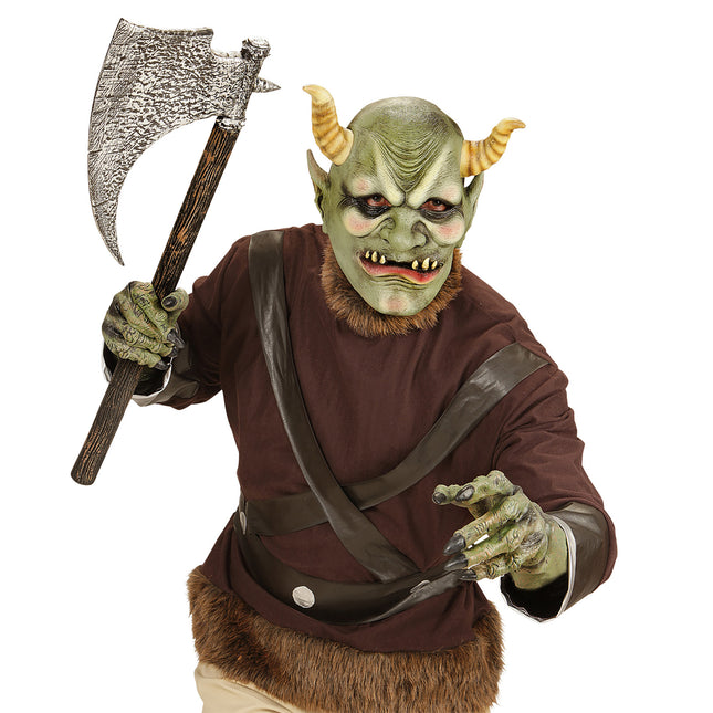 Masque d'Halloween Bad Orc