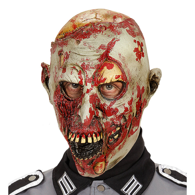 Masque d'Halloween Zombie ensanglanté