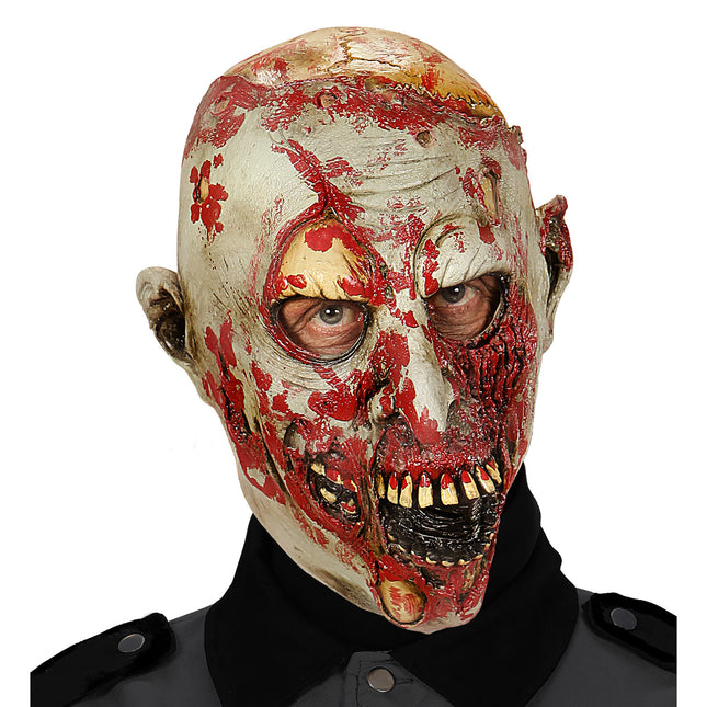 Masque d'Halloween Zombie ensanglanté