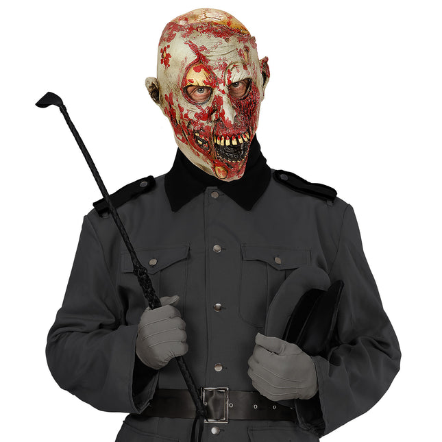 Masque d'Halloween Zombie ensanglanté