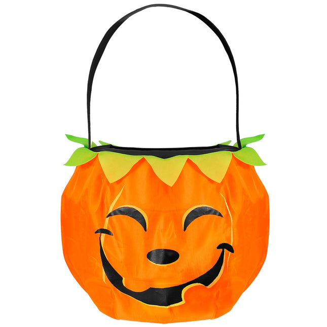 Sac d'Halloween Citrouille en plastique