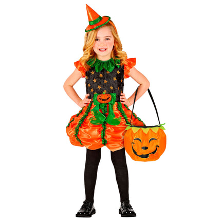 Sac d'Halloween Citrouille en plastique