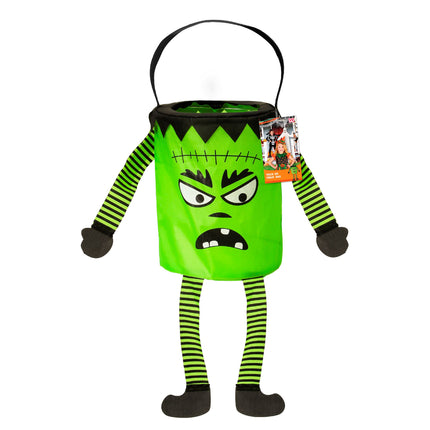 Sac d'Halloween Monstre vert