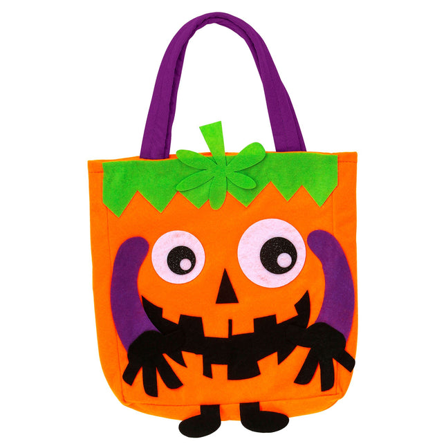 Sac d'Halloween Monstre Citrouille