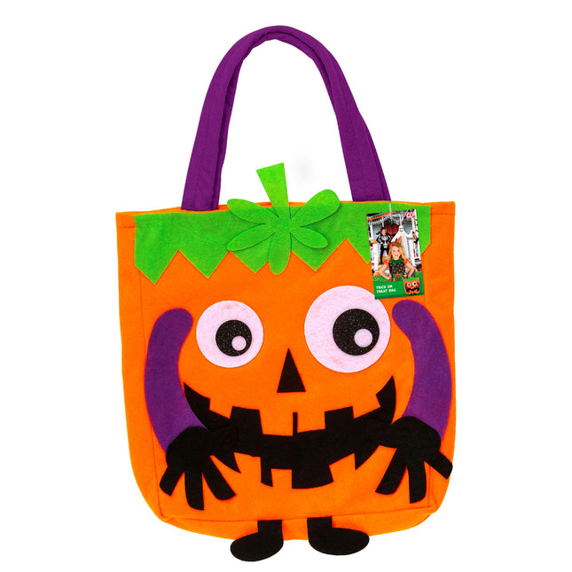 Sac d'Halloween Monstre Citrouille