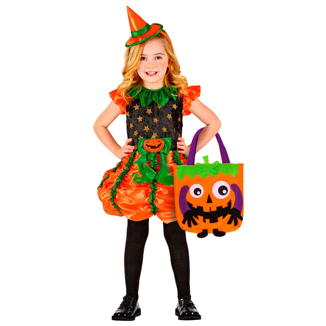 Sac d'Halloween Monstre Citrouille
