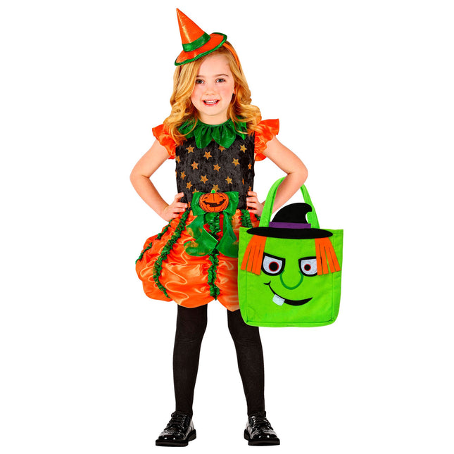 Sac d'Halloween Sorcière verte