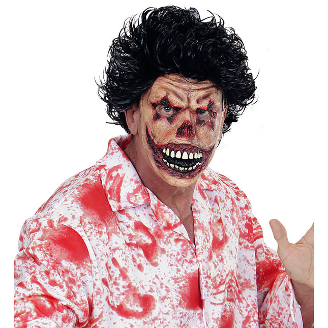 Masque d'Halloween Clown avec blessures