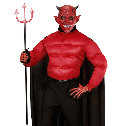 Masque d'Halloween Diable avec corne