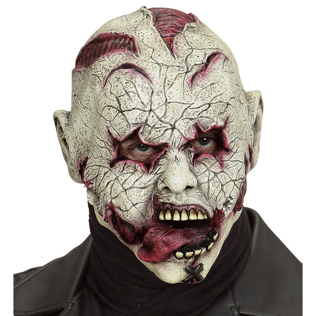 Masque d'Halloween Horreur Clown Avec Sang
