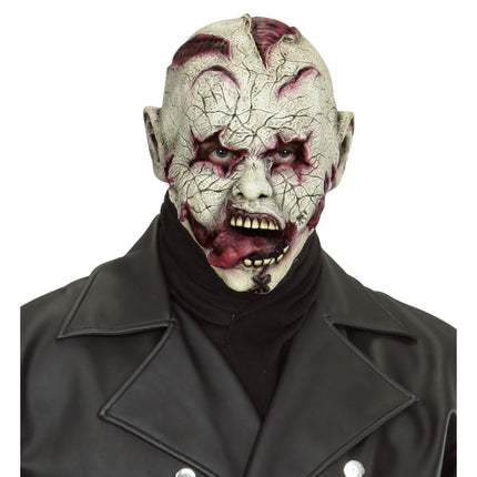 Masque d'Halloween Horreur Clown Avec Sang