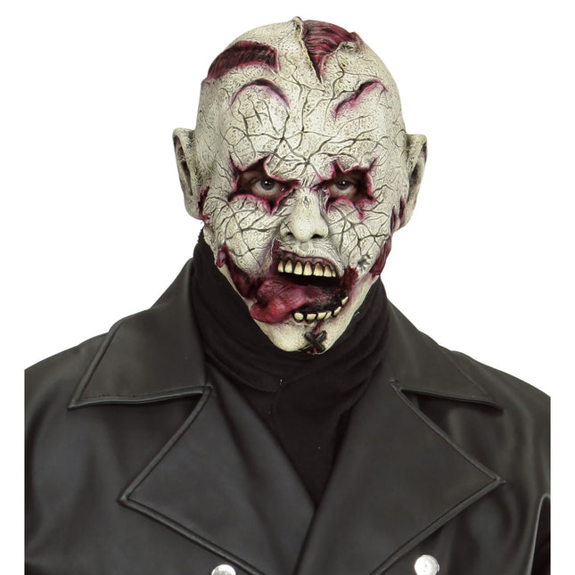 Masque d'Halloween Horreur Clown Avec Sang