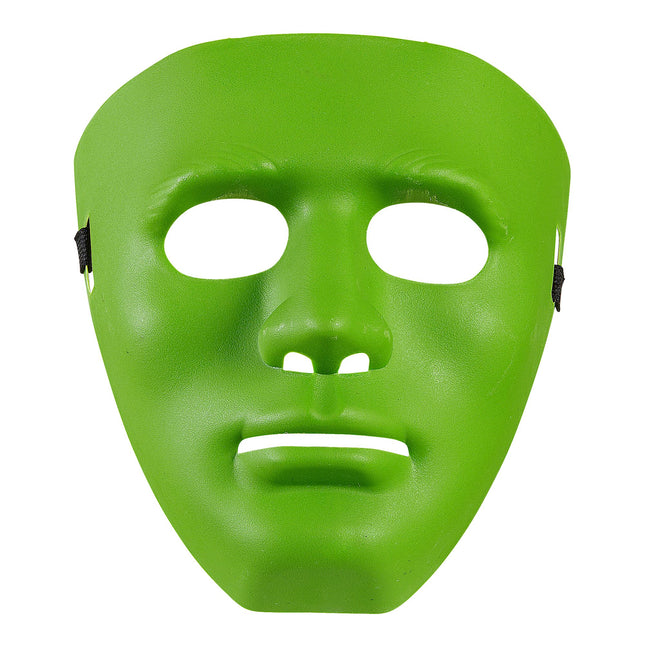 Masque vert Anonyme